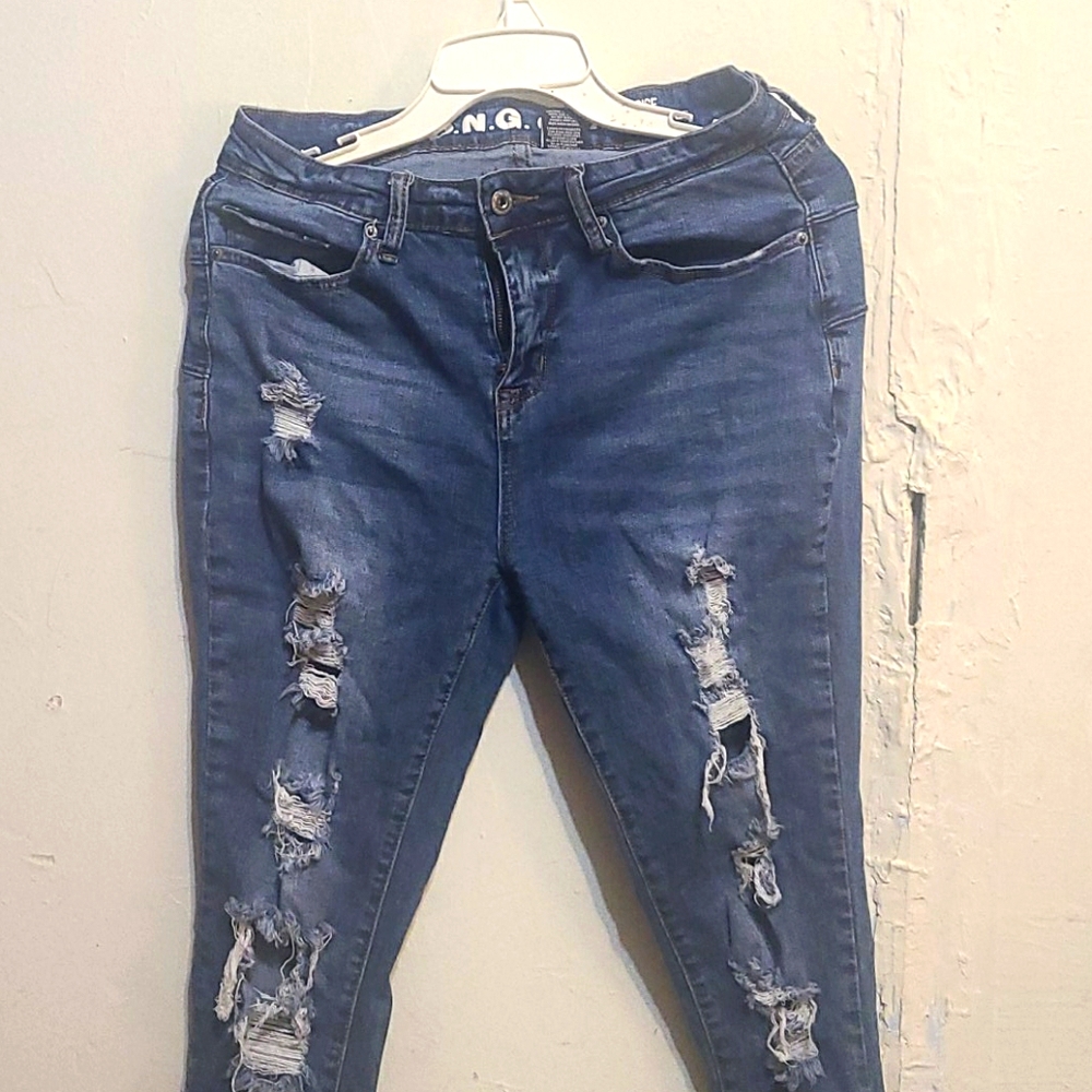 SONG curvy high rise skinny jeans